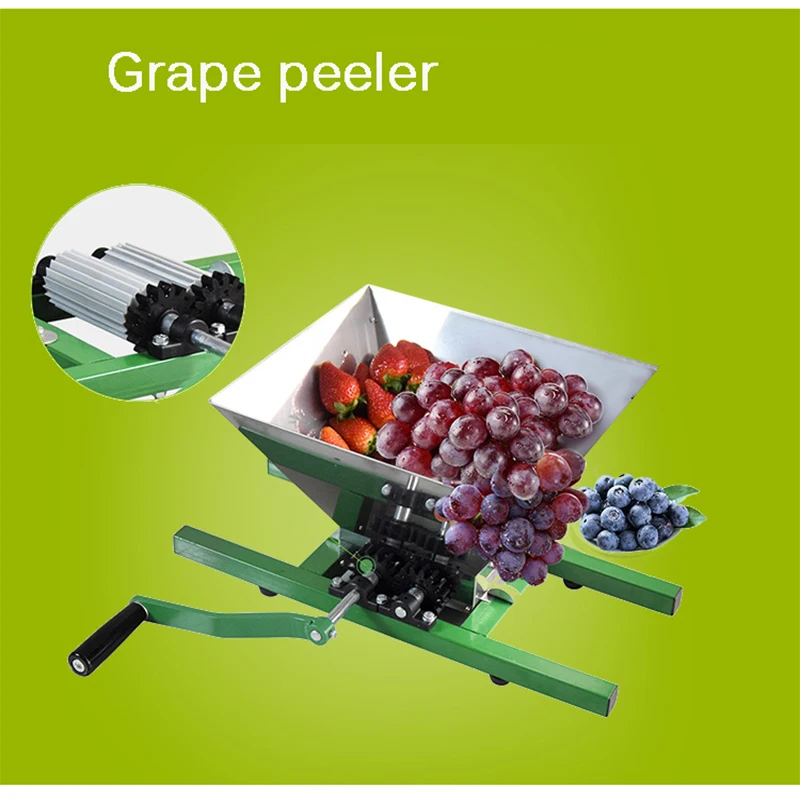 

7L hand-cranked stainless steel apple Grape grinder Environmental protect European-style manual hard fruit and vegetable grinder