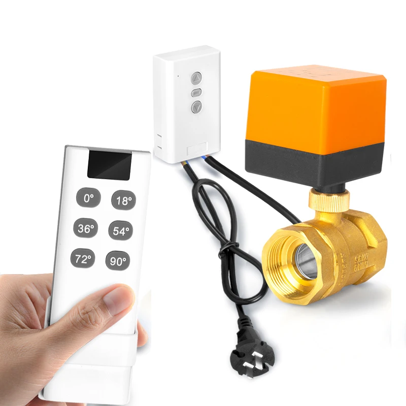 

Easy to Install Intelligent Brass Electric Ball Valve Can Remotely Control the Flow Rate to Adapt to a Variety of Environments