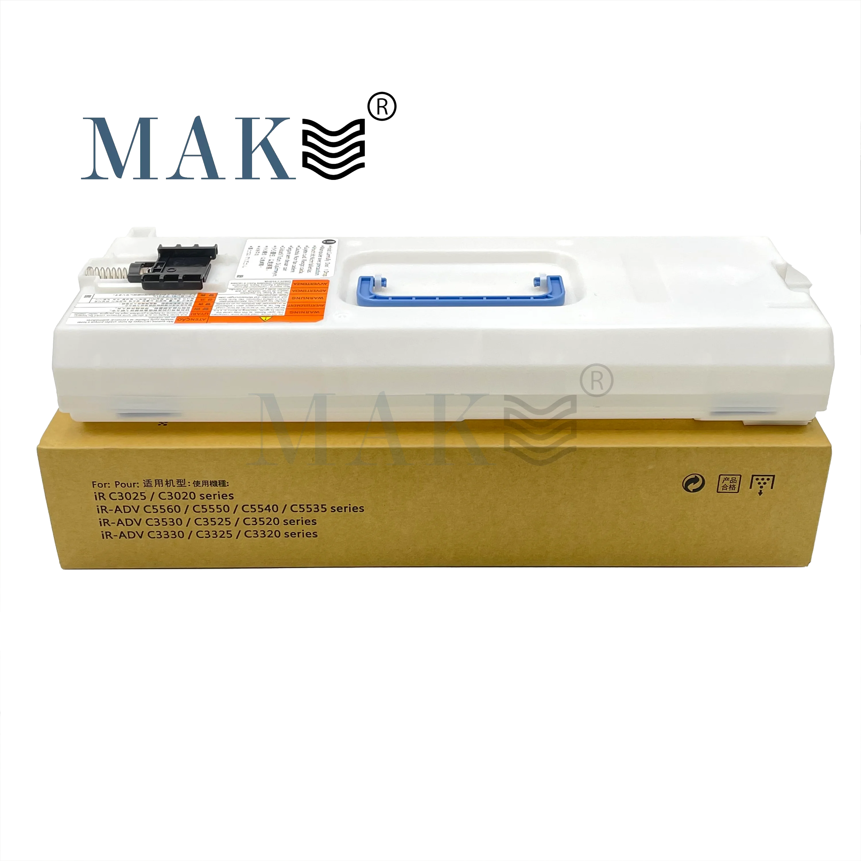 Kotak Toner limbah untuk Canon IR C3020 C3320 C3325 C3120 C3025 C3125 C3330 C3350 C3520 C3525 C3530 C3720