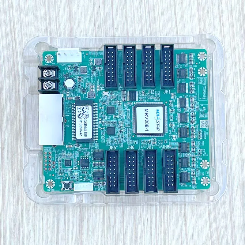 Novastar MRV208-1 Receiving Card LED Video Wall Controller Outdoor Indoor  Display Screen RGB Matrix 8 HBU75 Full Color Module