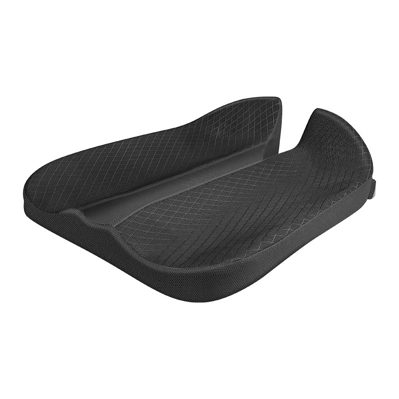 Summer Cool Wedge Seat Cushion For Car And Truck Anti Slip Driverseat Protector Mat Hip Pain Relief Memory Foam Chair Covers