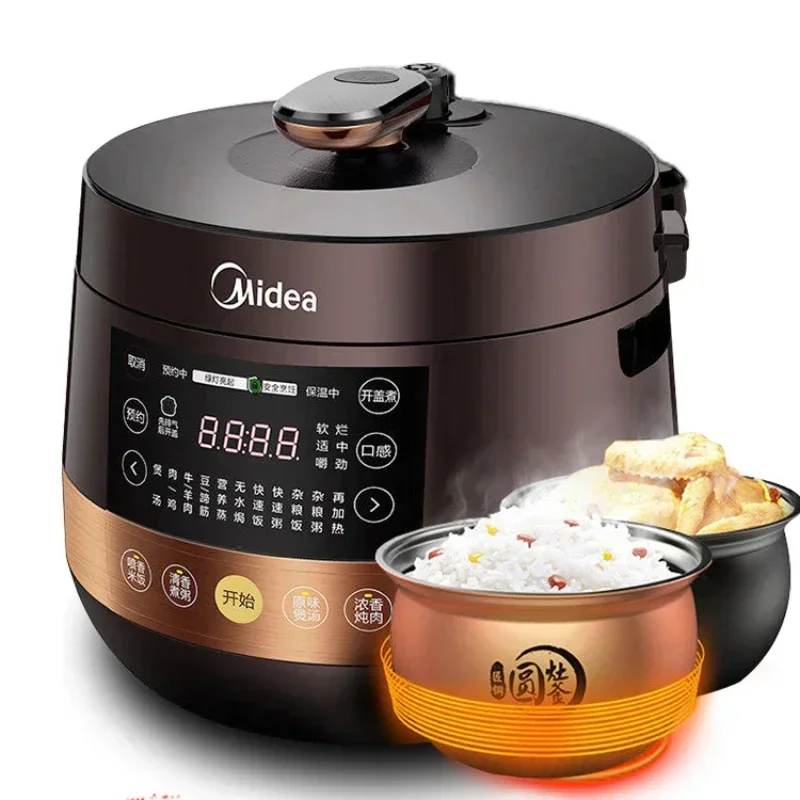 220V Household Large-capacity Intelligent High-pressure Rice Cooker Multi-function Electric Pressure Cooker 5L