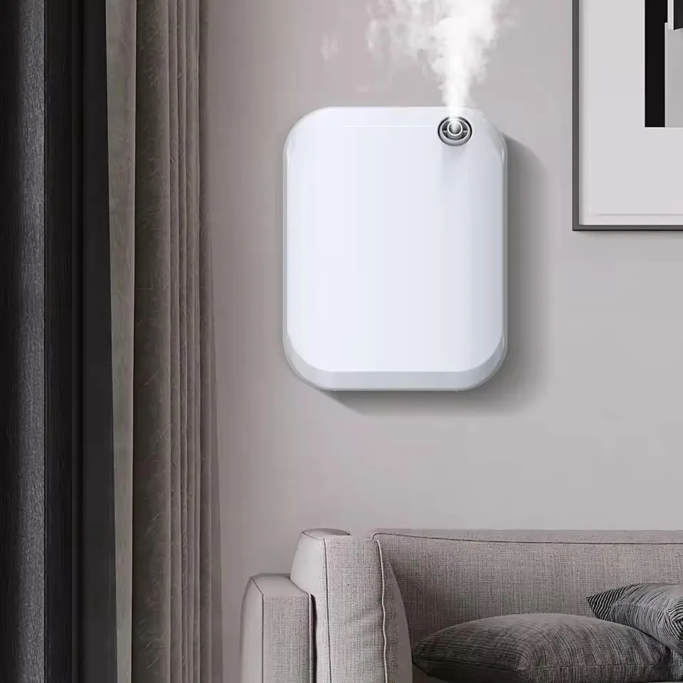 Smart Aromatherapy Machine Essential Oil Diffuser Bluetooth Control Timing Air Freshening Waterless Aroma Diffuser for Hotel - view 2