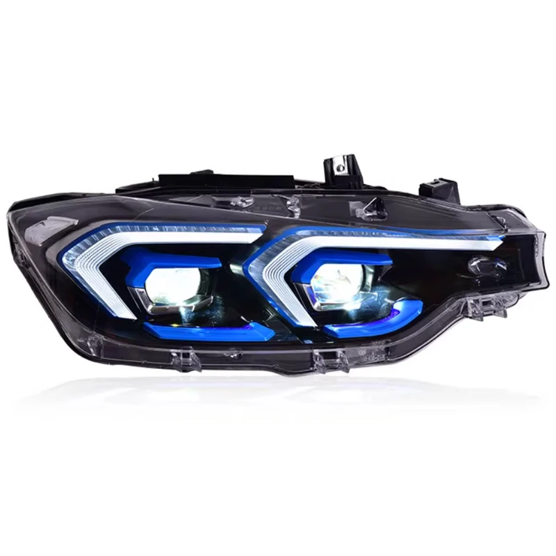 Projektor reflektora laserowego SXLL F30 2013-2018 F31 LCI, dioda LED, światła do jazdy dziennej (DRL), stylizacja samochodu, części samochodowe, 12V