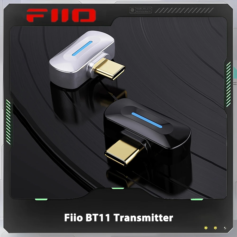 Fiio Bt11 Type-C Bluetooth 5.4 Transmitter For Mobile Game Player To Wireless Headphone Support Ldac Aptx Adaptive Customize