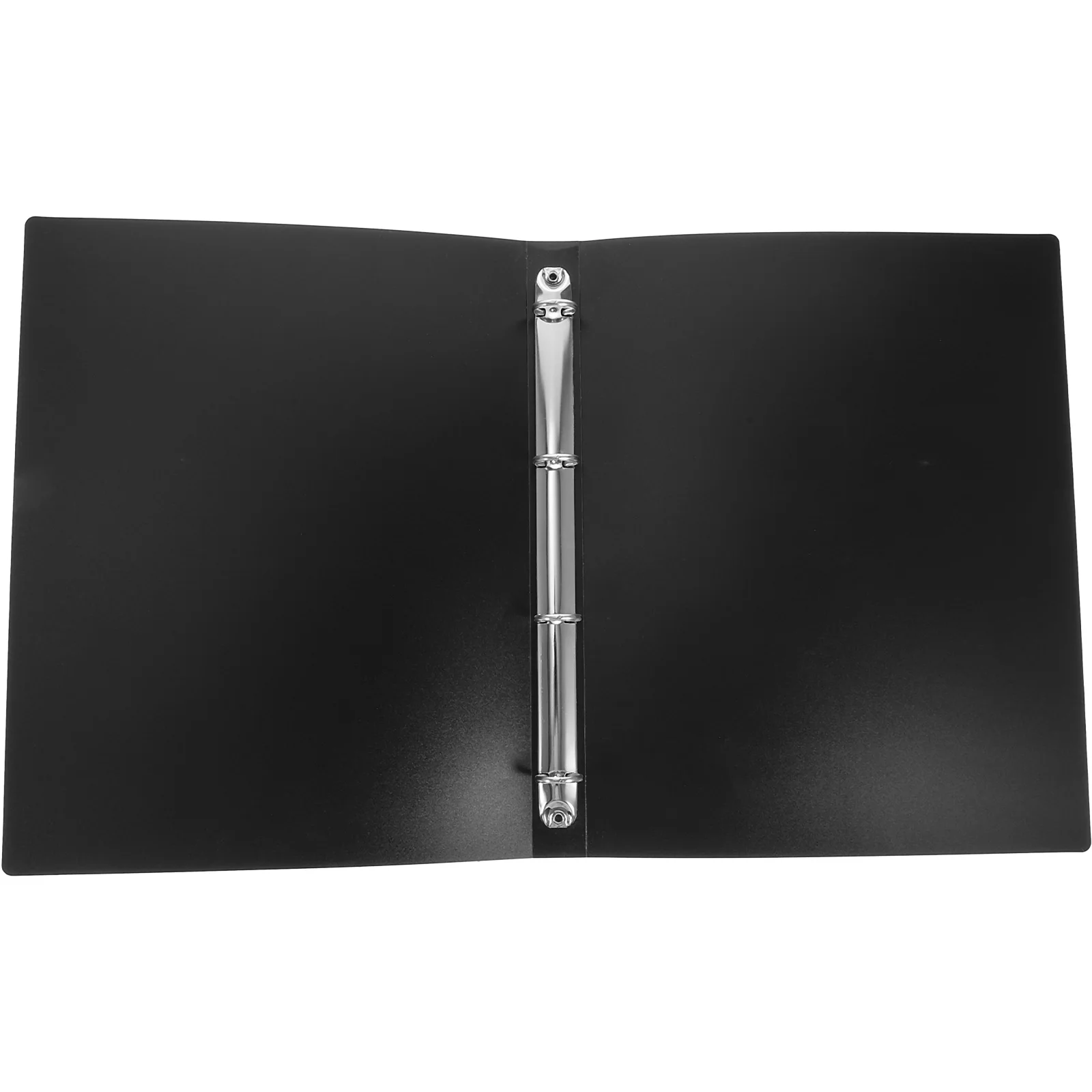 Notebook Four Hole Folder Office Folders Clear Laminate Sticker Paper Metal with Pockets Desktop File Organizer