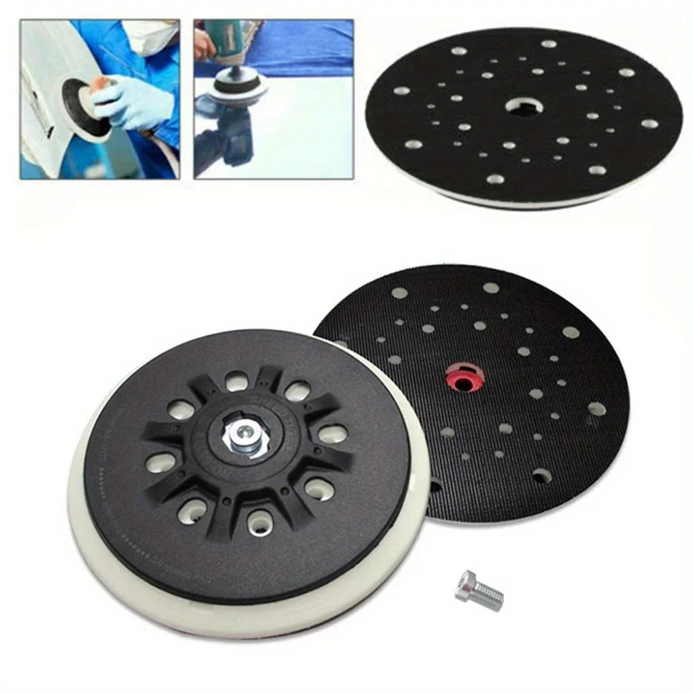 Apply to Festool 6 Inch 33-Hole Back-up Sanding Pad Thread Hook Loop Disc Grinding Pads Abrasive Electric Sandpaper Machine