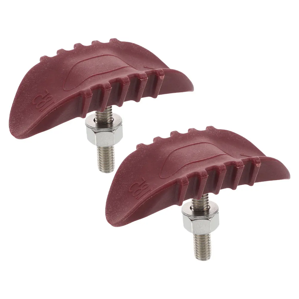 

2pcs Motorcycle Clamp Lock Inner Wheel Locking Device For Dirt Bike Tire Changing Enhanced Grip Secure Clamps Red