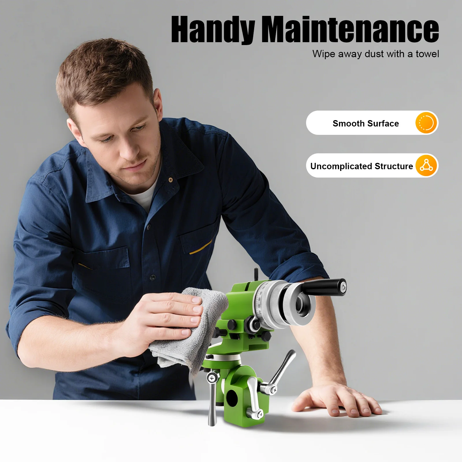 เครื่องเจียร์ดอกสว่านอเนกประสงค์ U2 ขนาดรูเพลา 25 มม./1 นิ้ว, ที่ยึดเครื่องมือสำหรับเครื่องเจียร์อเนกประสงค์ U2