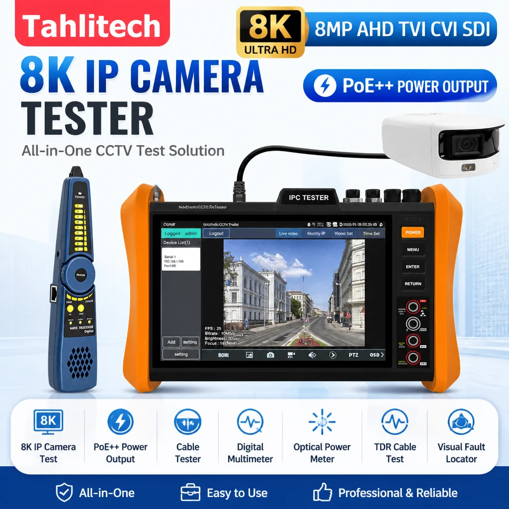 H12 Series Allinone CCTV Tester 8