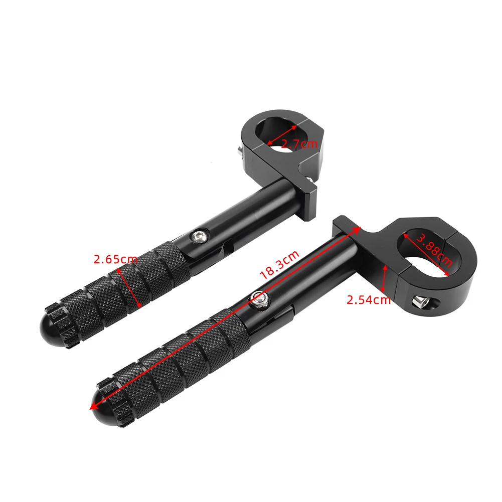 Motorcycle Foldable Passenger Footrest Rear Pegs For Honda Monkey 125 CT125 2020-2022