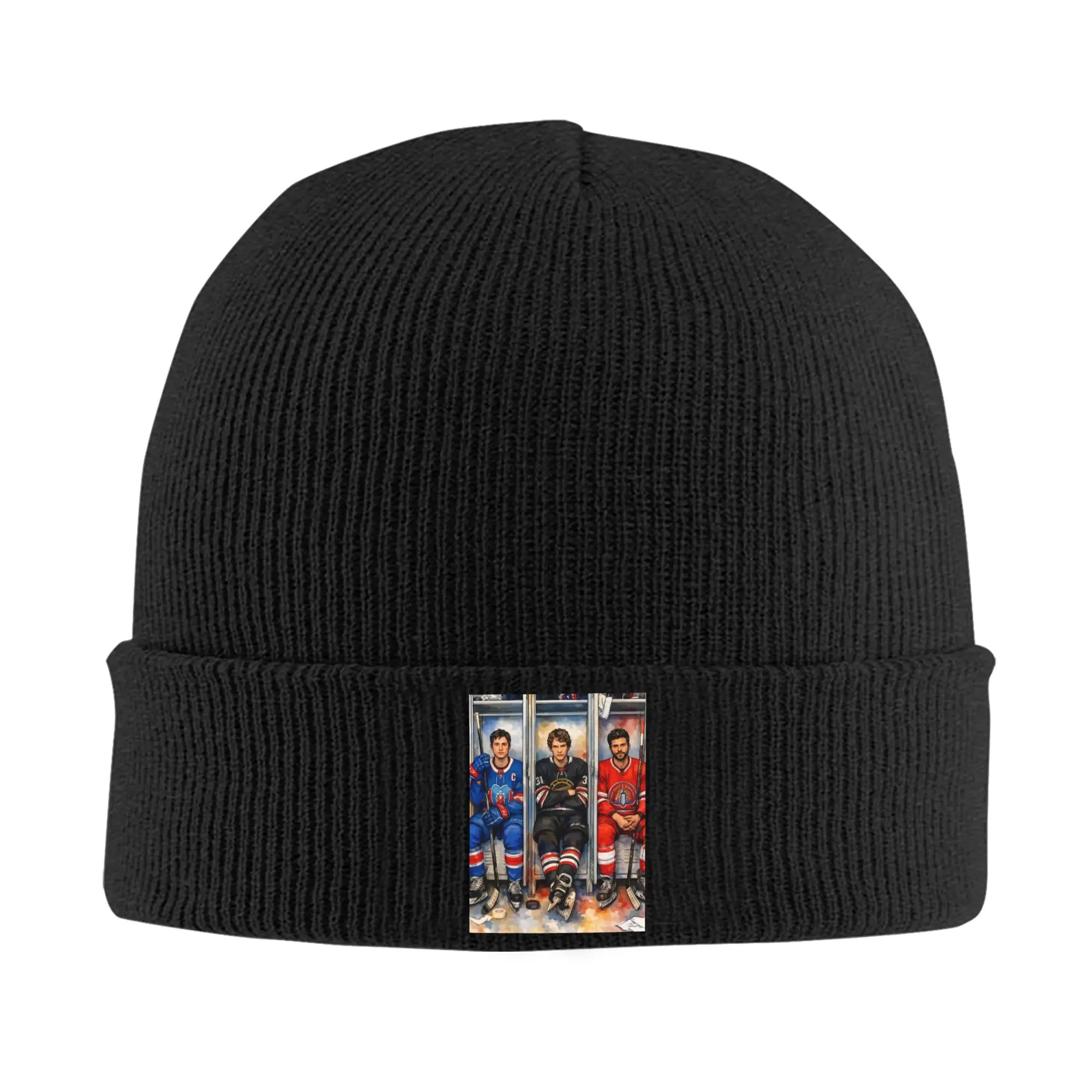 Custom Heated R-Rivalryes Beanie Cap Unisex Winter Warm Bonnet Femme Knitted Hat Hip Hop Outdoor  81 24 Skullies Beanies Hats
