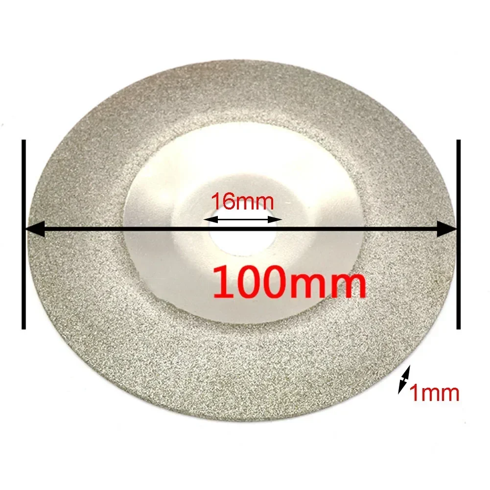 Disco abrasivo diamantato Dischi tagliati da 100 mm Ruota Utensile abrasivo Smerigliatrice Lucidatura Ruote lucidanti Accessori per smerigliatrice angolare