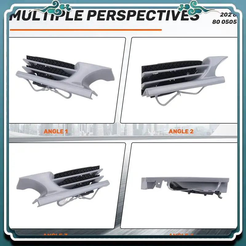 

Premium 1Pair Car Front Bumper Tow Hook Cover Cap Towing Hole Lid Trailer Trim Cap For Mercedes Benz C Class W202 1998-2001