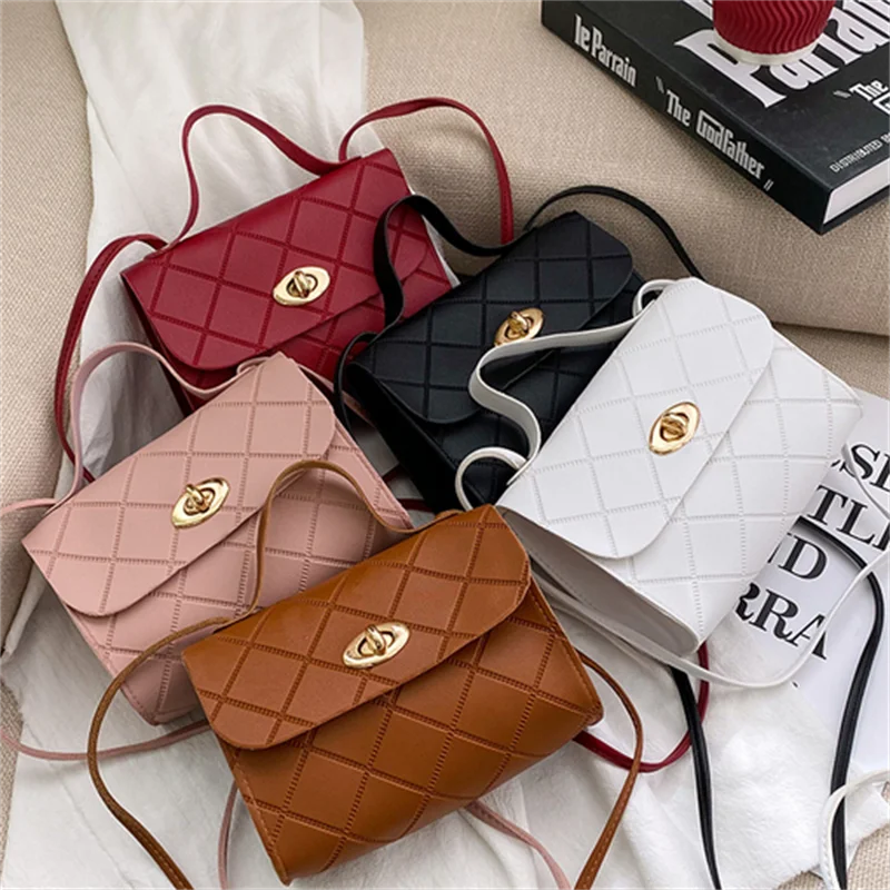 Petit sac messager pour femme, sac à main à bandoulière, initié à la mode, dames, tendance féminine, 2024