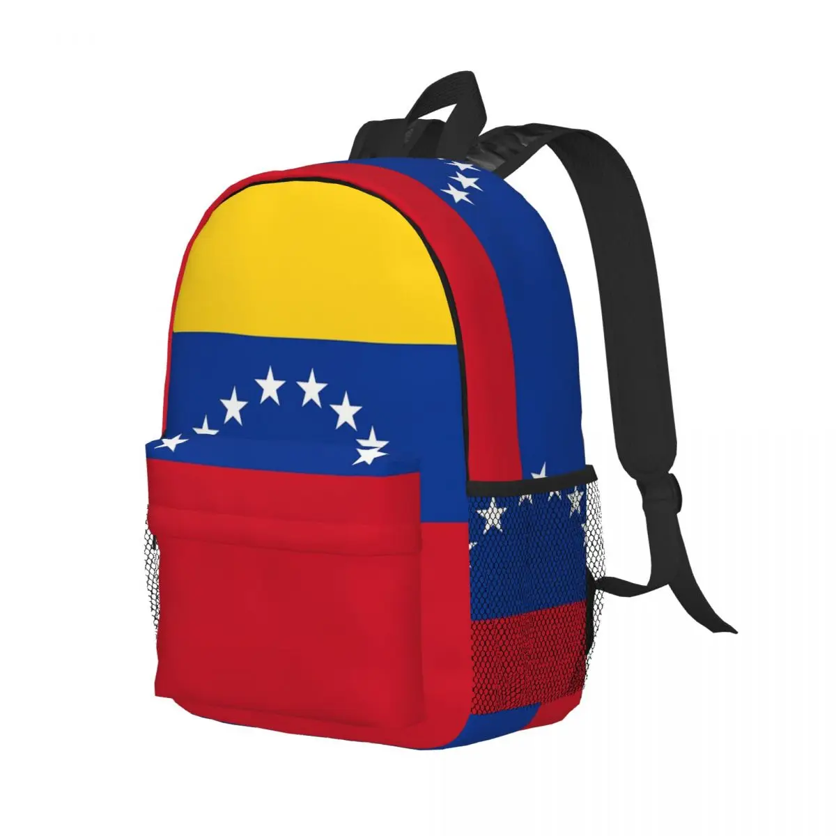 Flagge von Venezuela, Karibik in Südamerika, Rucksack für Studenten, Jungen, Mädchen, Büchertasche, Herren, Damen, Schultasche, Laptop-Umhängetaschen