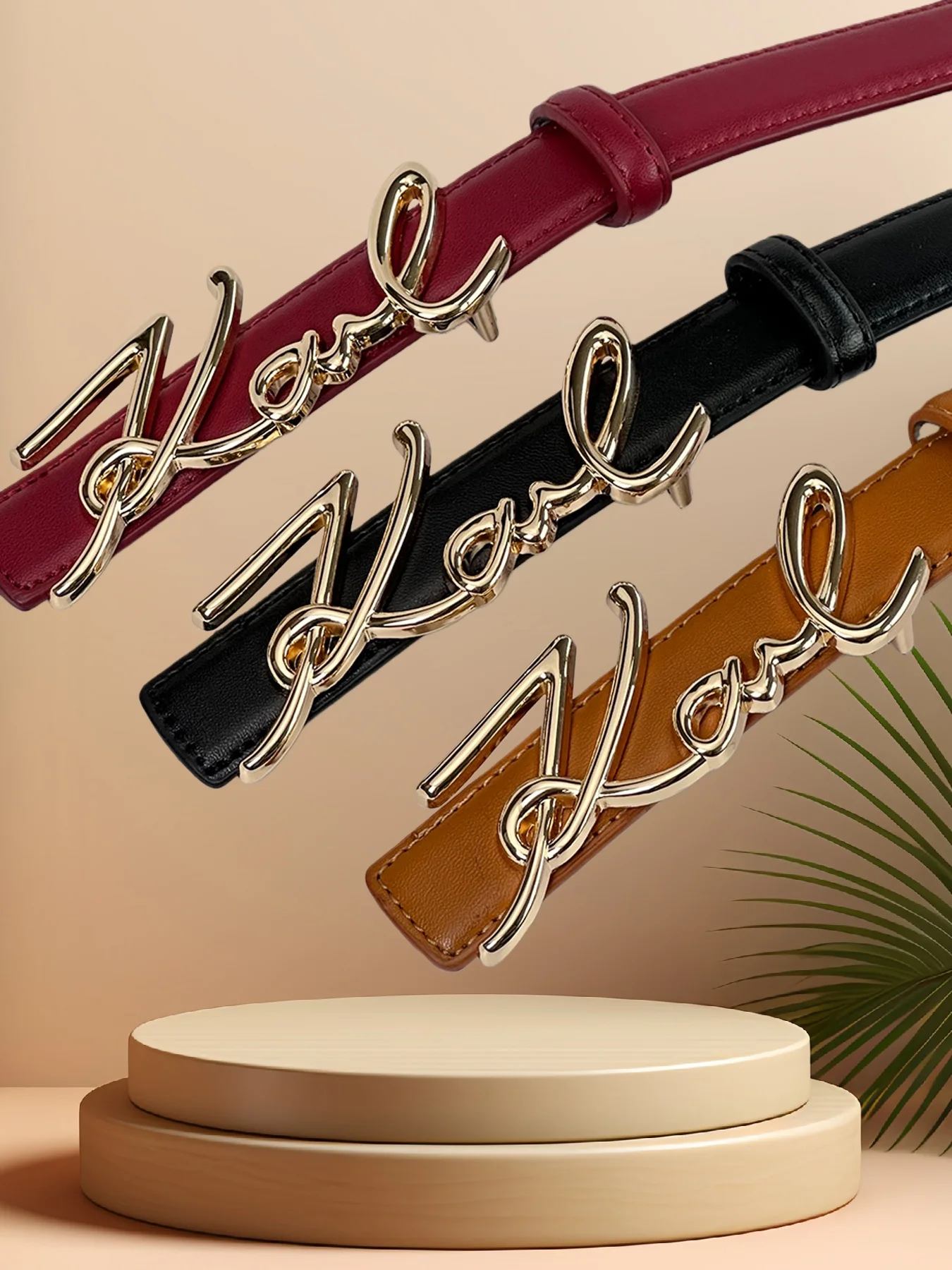 트렌디한 여성 벨트, 레트로 레터, 학생 펑크, 고급 장식 스커트, 청바지, 유니섹스 패션 벨트