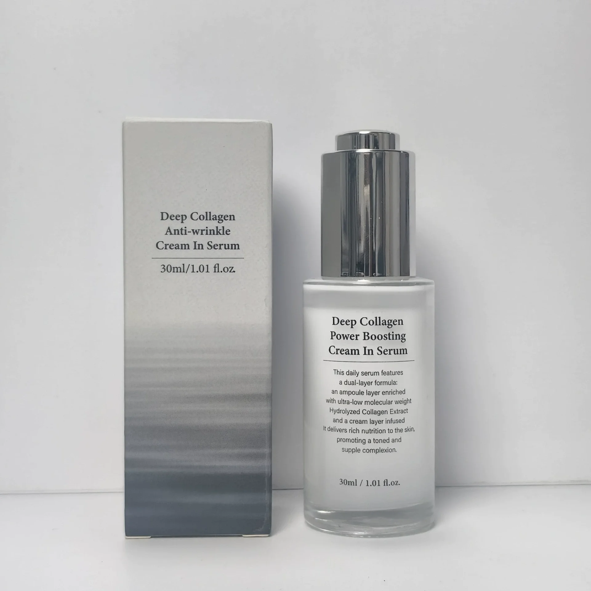 

Deep Collagen Power Boosting Serum for Anti-Wrinkle Volumizing & Elasticity, Glass Skin Effect, Korean Skin Care Solution
