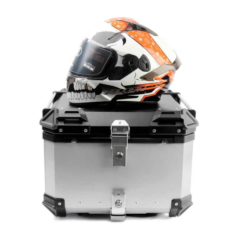 

BKS 45L Other Motorcycle Accessories Accesorios De Para Motocicletas Plastic Pannier Alloy Top case Trunk Tail Boxes