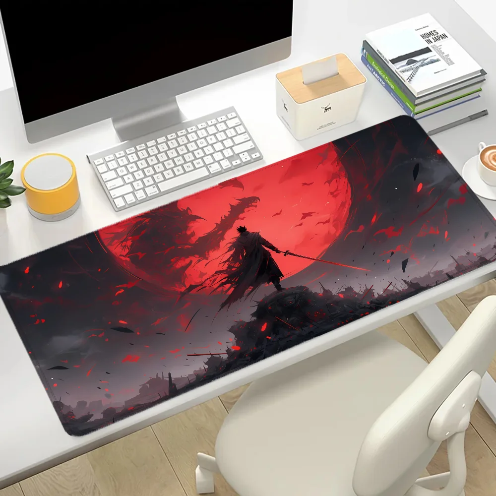 

Fashion TABL MAT New Table Pads Samurai Pad Mouse Gaming Pc Mausepad Cute Desk Mat Mousepad Gamer Computer Accessories Deskmat