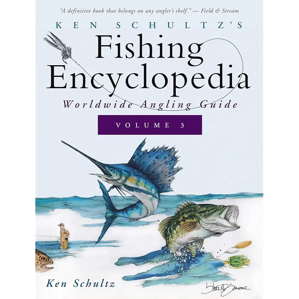 Free Shipping Ken Schultz's Fishing Encyclopedia Volume 3: Worldwide Angling Guide