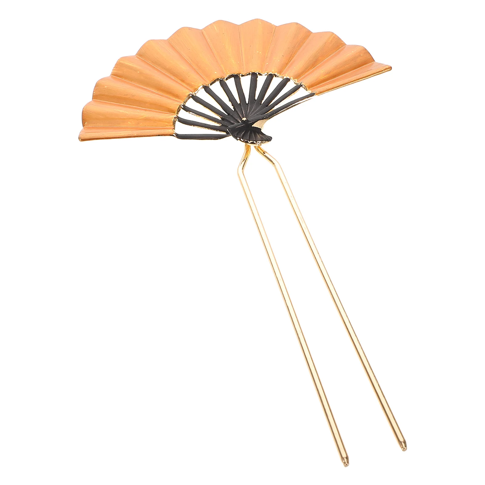 

Cheongsam Headdress Hairpin Bride Hanfu Ancient Style Chinese New Year Fan Shaped Alloy Retro Evening Weddings Hair Accessories