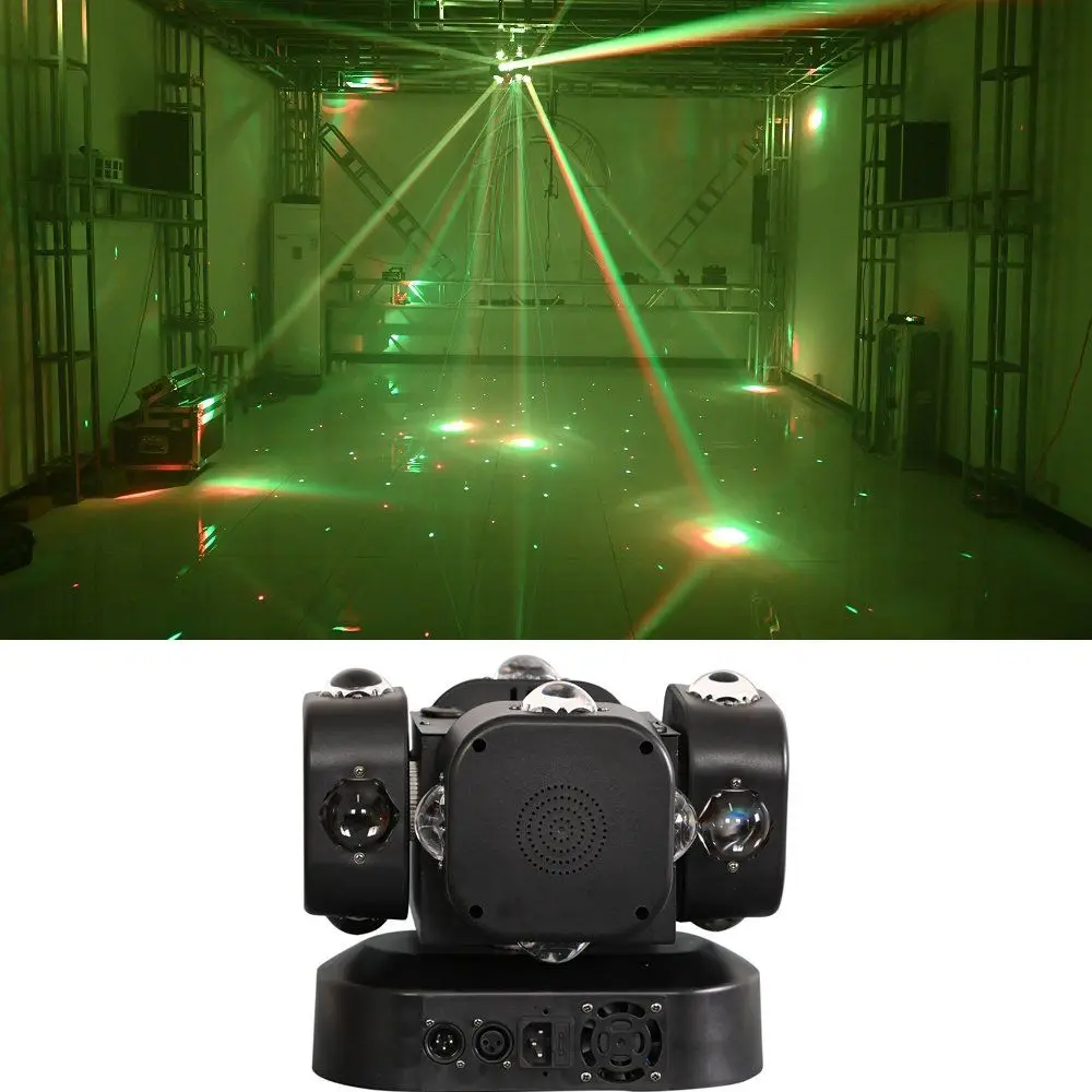 200W LED Moving Head Beam Light DJ Stage Strobe Effect Laser Light