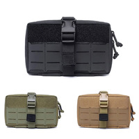 1pc Tactical Molle EDC Medical Pouch Outdoor Camping Hunting First Aid Kit Portable Multifunctional Survival Emergency Waist Bag