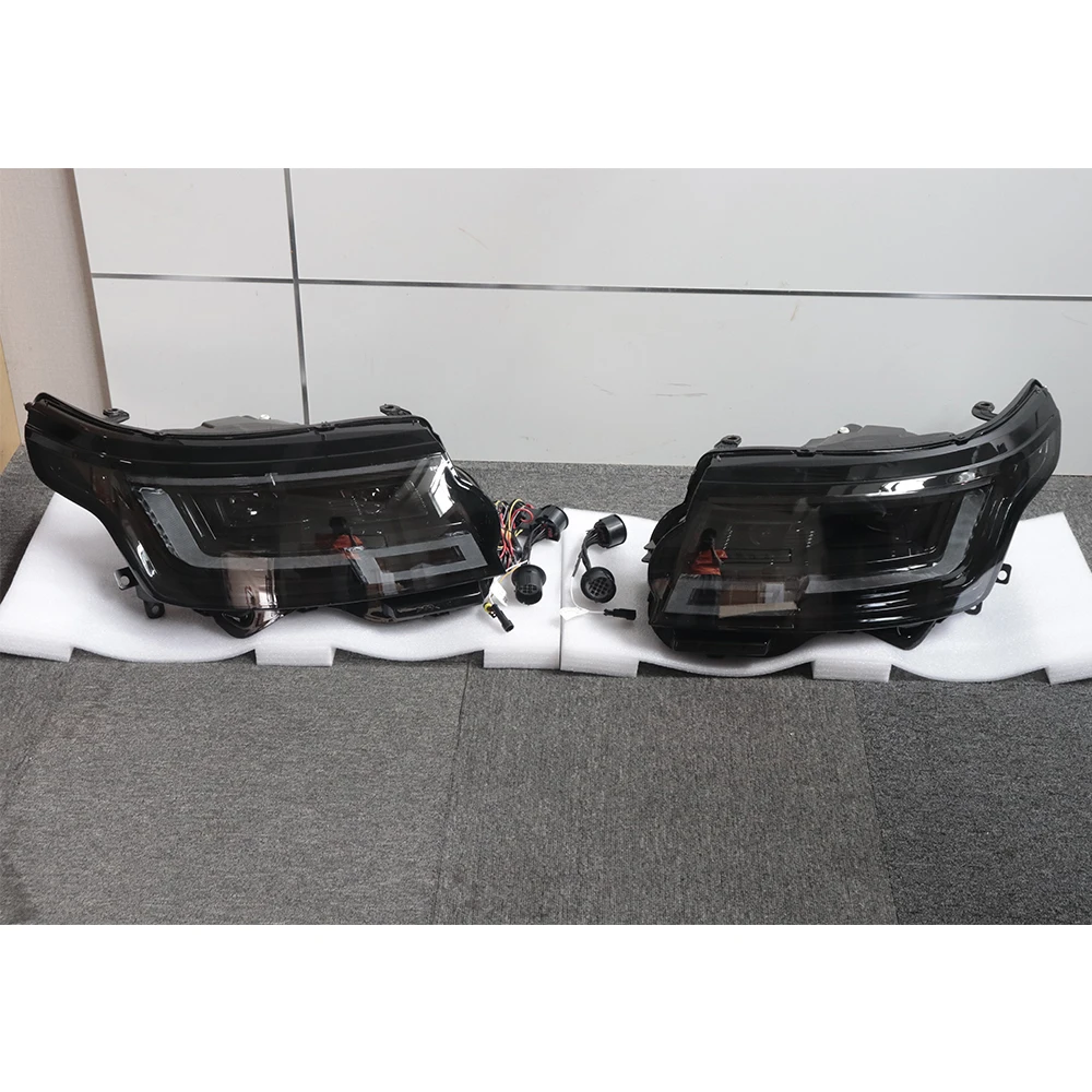 

2023 Version Car Front Headlights for Range Rover Vogue L405 Front Lamp High Quality New Style LED Glare High Beam Lights