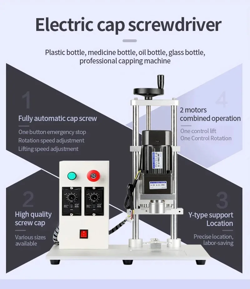 WT-80XG Tappatrice e sigillatrice da tavolo completamente automatica per tappatore spray liquido succo diametro tappi bottiglia 10-60 mm