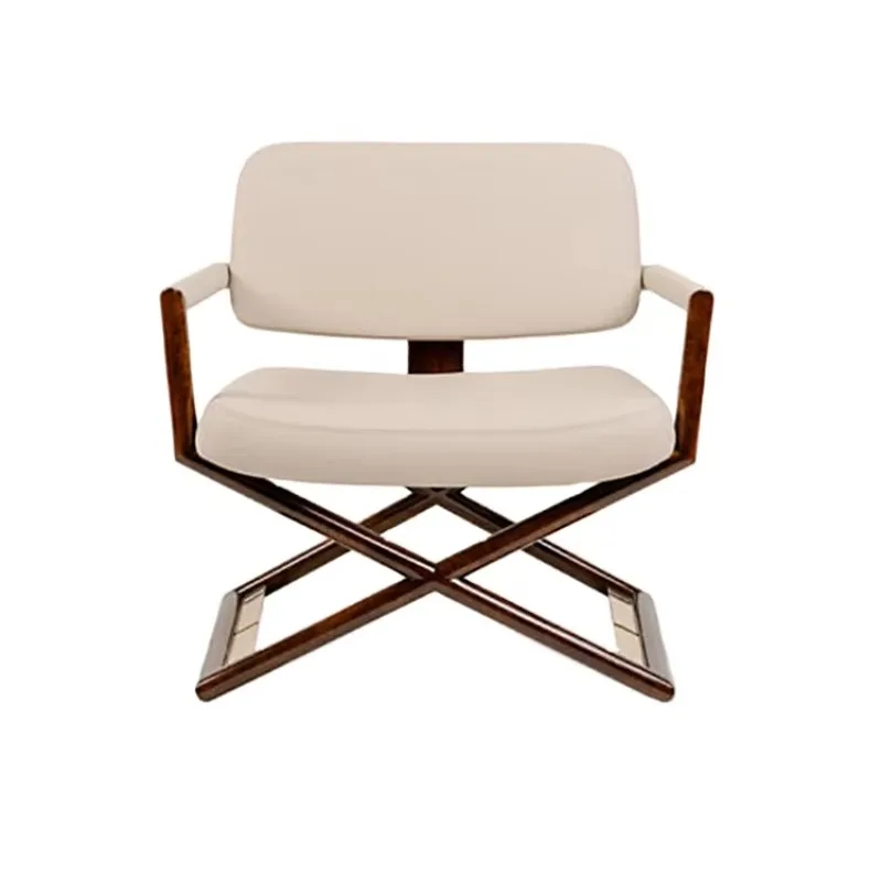 Factory Sale Luxury Customer Reception Visiter Velvet Sofa Leisure Chair Office Visitor Waiting Area Room White Leisure Chairs