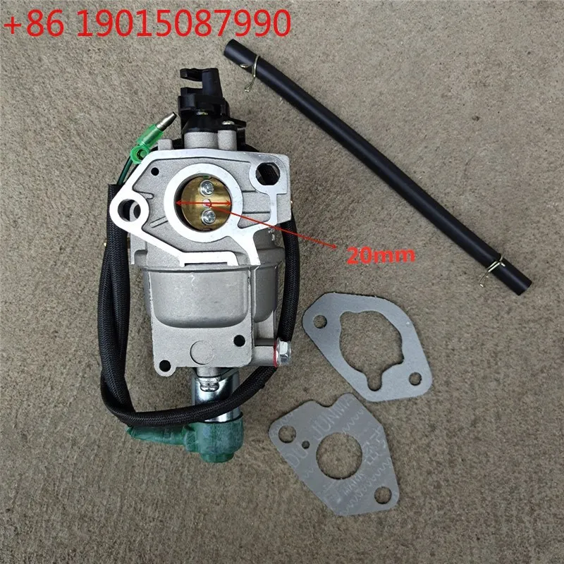 

173F 177F CARBURETOR W/ SOLENOID AUTO. CHOKE VALVE FOR HONDA GX240 GX270 3.5KW EC 3800 4000 GENERATOR CARB 4KW CARB ASY PARTS