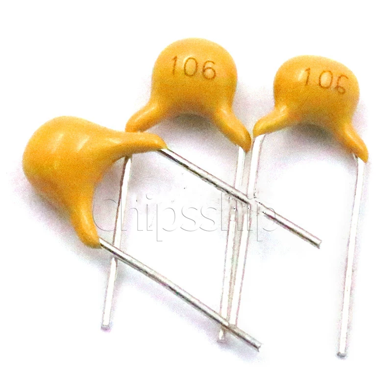 Monolithic Capacitor 10UF 106 1066m 50V 20_ Pin Distance 5.08mm Capacitor (5pcs)