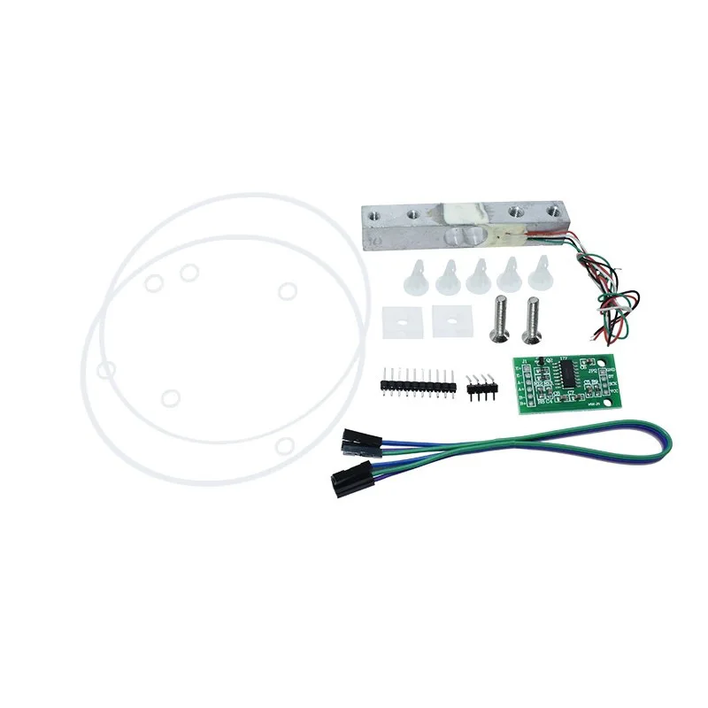 HX711 Modul + Drucksensorsatz, Wägesensor, elektronisches Waagenmodul 1/5/10/20 kg