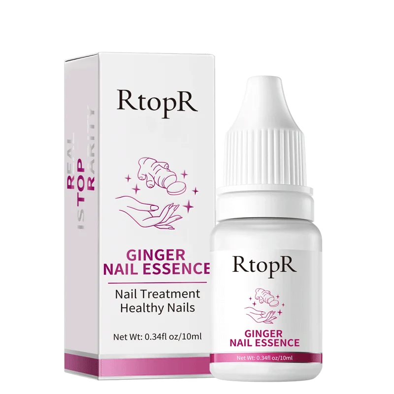 

RtopR Ginger Fungal Nail Treatment Foot Care Essence Foot Whitening Toe Nail Fungus Removal Gel Anti Repair Fluid Nail Care