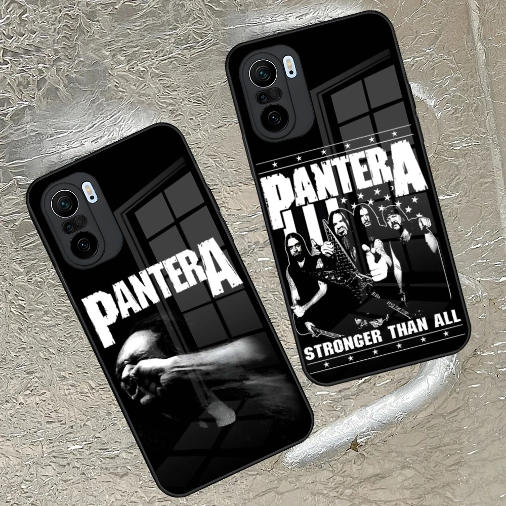 Pantera Ritual Metal Band Phone Case for Xiaomi 14 13 12 11 13t 12t 11t POCO M6 M5 X6 X5 F6 F5 Ultra Pro Lite 5G toughened glass