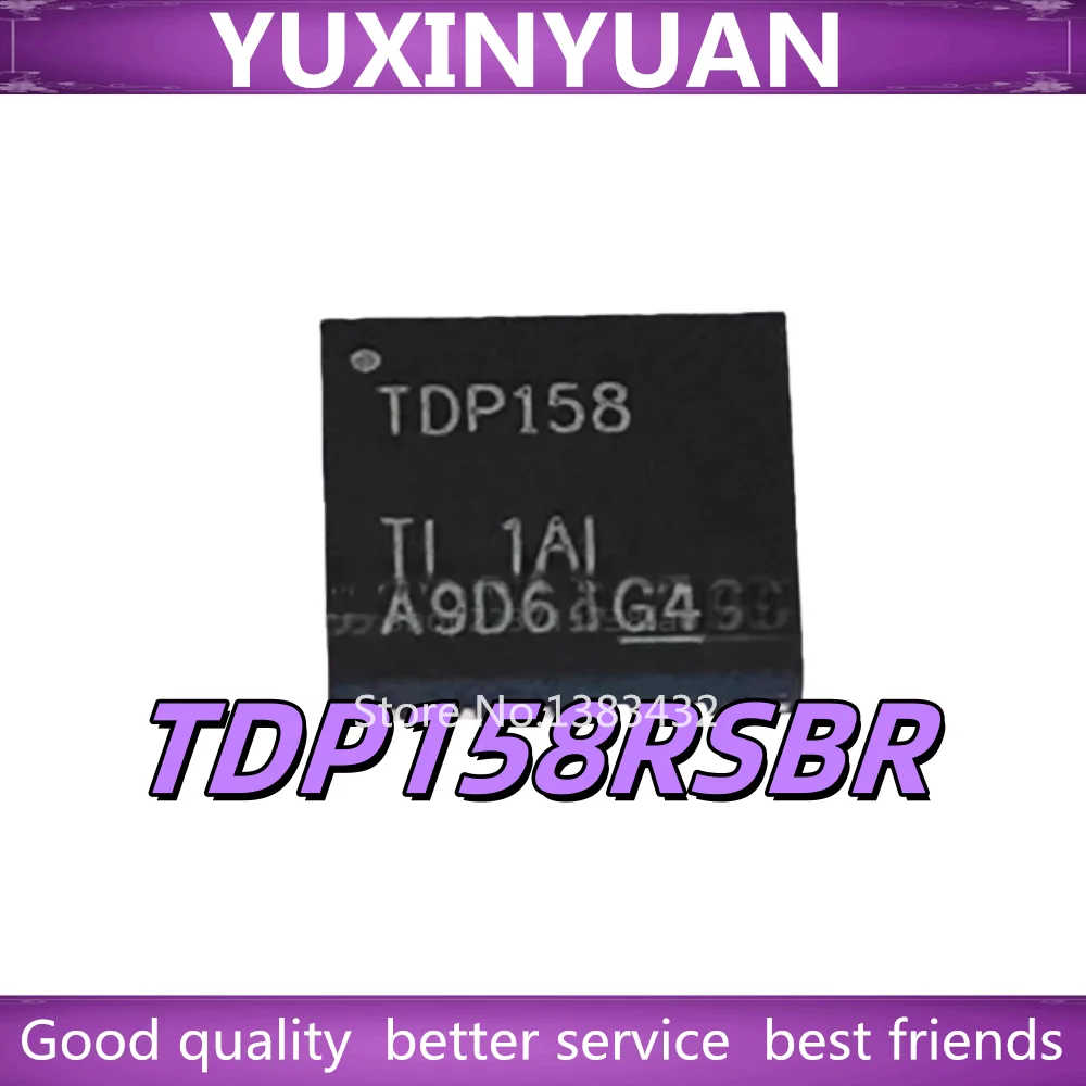 (2pcs)100% New TDP158 TDP158RSBR SN75DP159RSBR SN75DP159RGZT SN75DP159 75DP159 5mm*5mm 7mm*7mm
