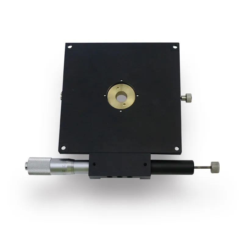 

Поворотный ручной прецизионный линейный столик по оси R, 125 мм, для оптической инспекции