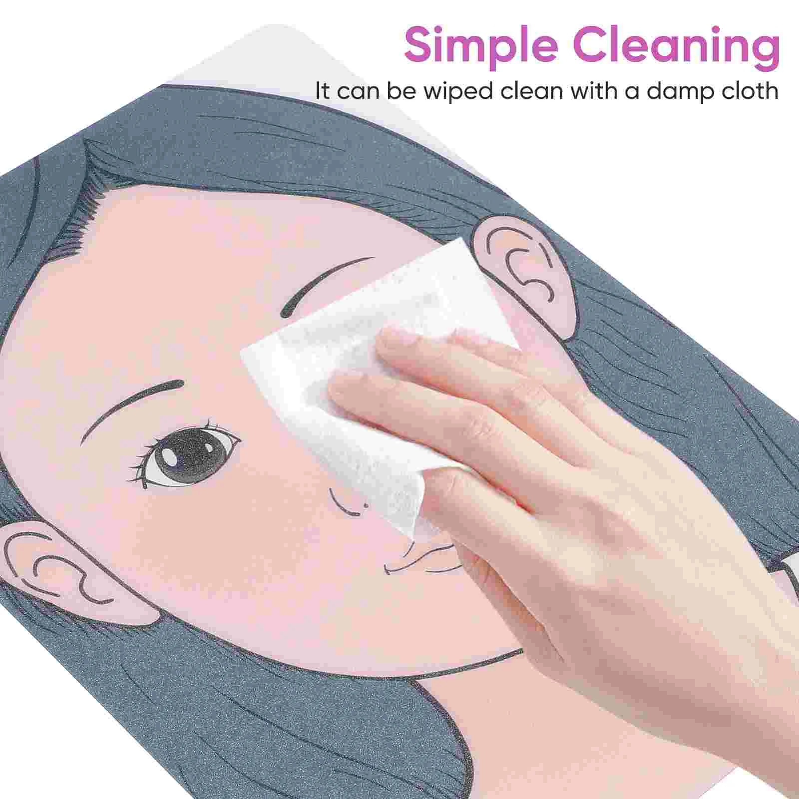 Makeup Practice Board Template Eyelid Face Plastic for Beginner Starter