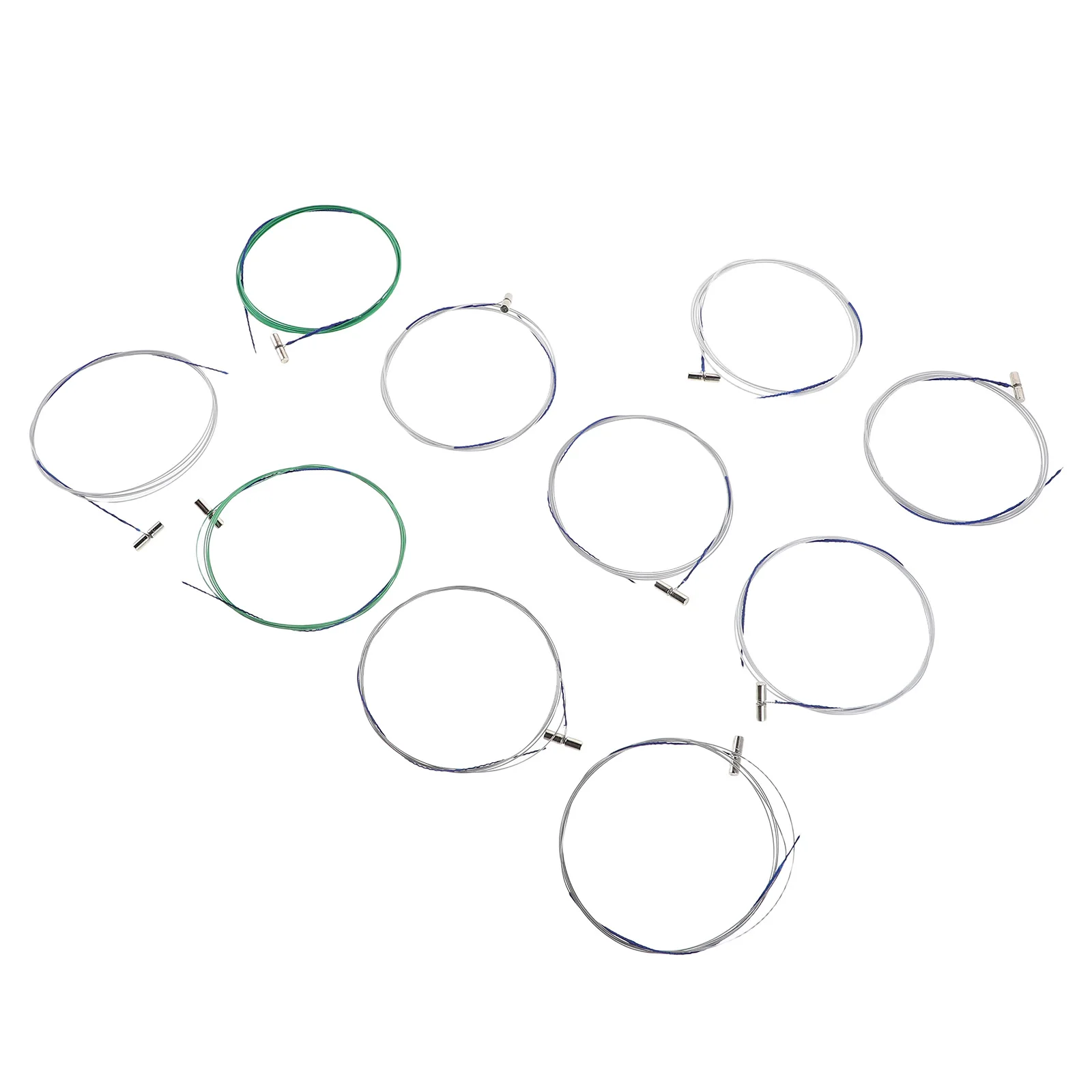 

1 set 1 Set Durable Metal Guzheng Strings Repair Replacement Pure Tone Long Lasting Sturdy Wire Professional Universal Practical