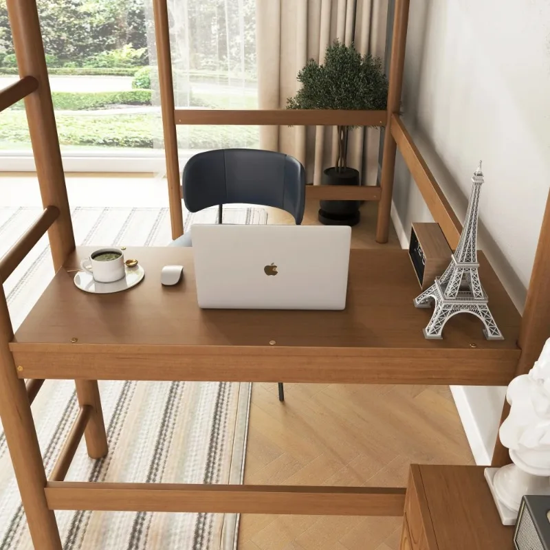 مضاءة سرير مزدوج قاعدة سرير علوي الكبار سرير بطابقين أثاث أطفال الأثاث العظم الأريكة غرفة المعيشة خزانة غرفة النوم Lіko Cama King #4