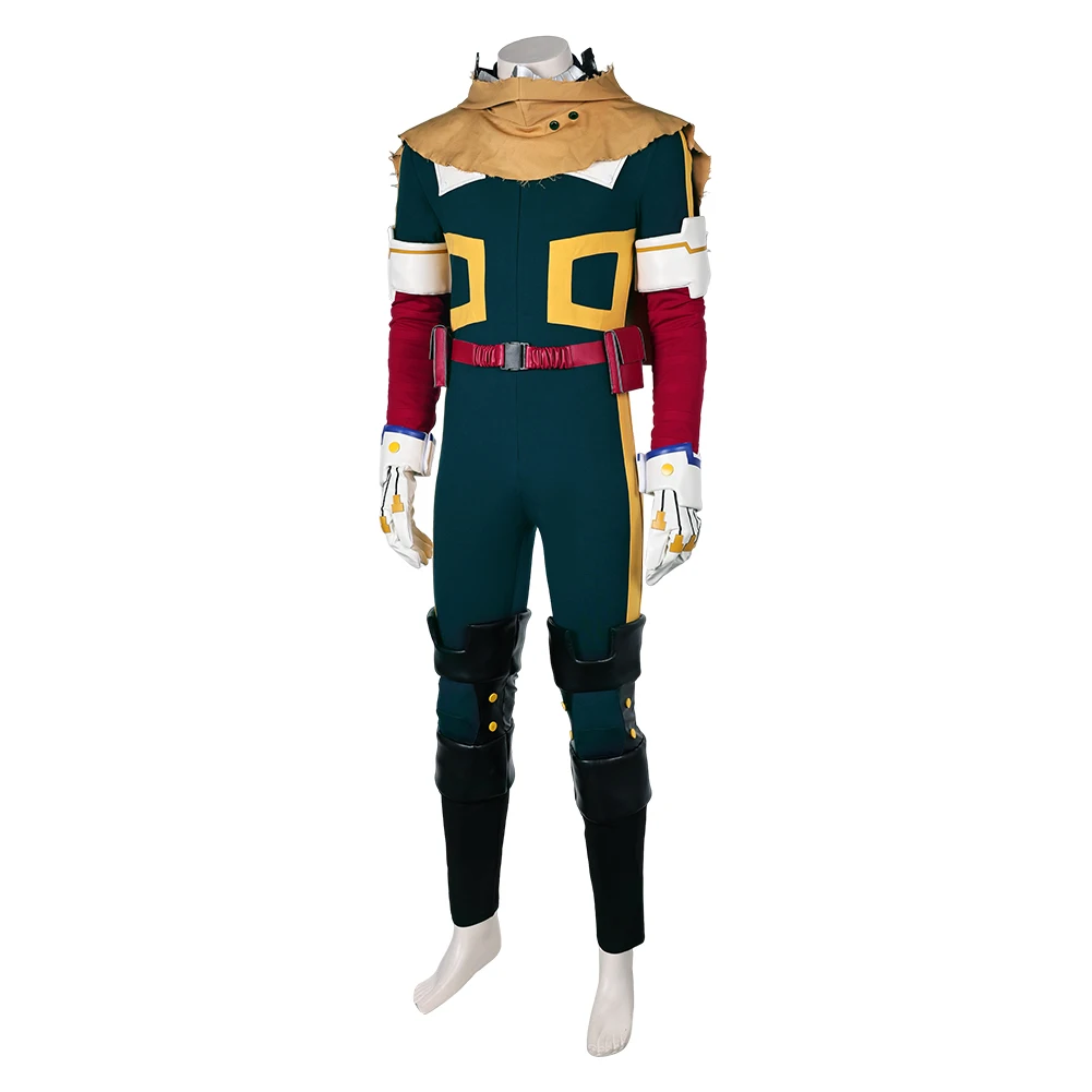 Disfraz de Midoriya para Halloween, traje de héroe para carnaval, ropa de juego de rol para hombres adultos