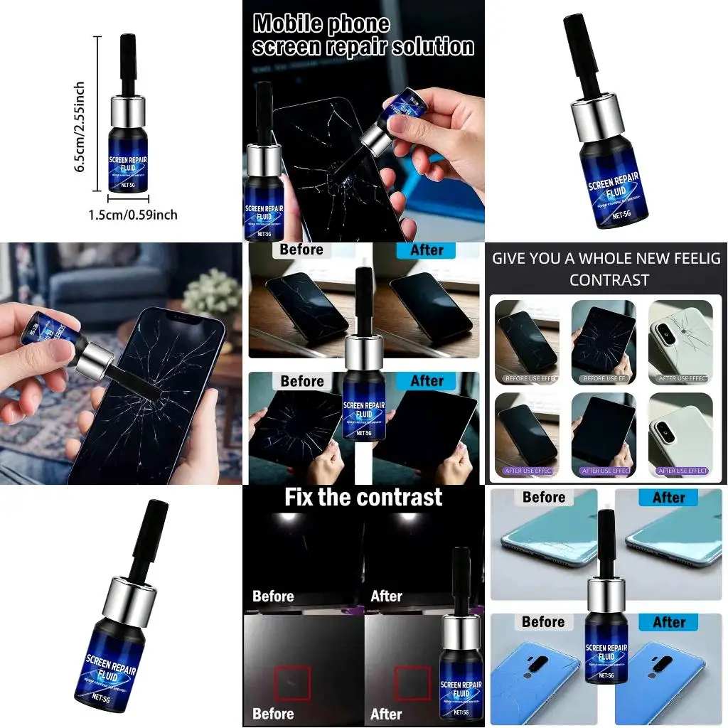 4XFC Phone Screen Scratch Remover Eliminates Phone Screen Scratches Without Grinding