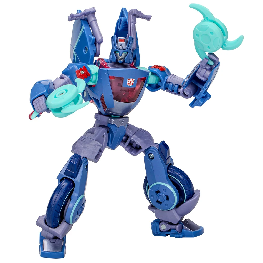 [Auf Lager] Hasbro Transformers Legacy United Prowl, Chromia und Hot Shot 14 cm Deluxe Class Anime-Roboterfigur, Modellspielzeug