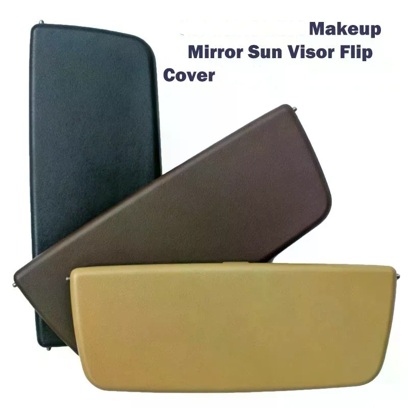 Car Interior Sun Visor Vanity Mirror Cover For 981 718 98173103136 With Safety Warning Sticker