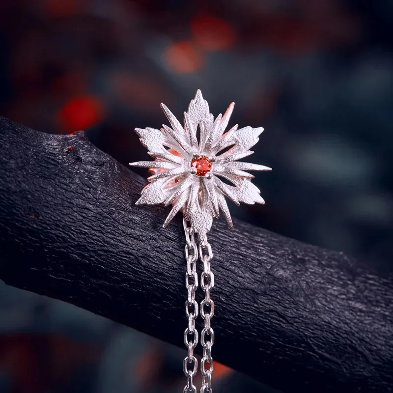 [أرض المحاربين] دوولو كونتيننت أنيمي مزيج زوجين حلقة القرط 925 فضة دو لوه دا لو عمل الشكل