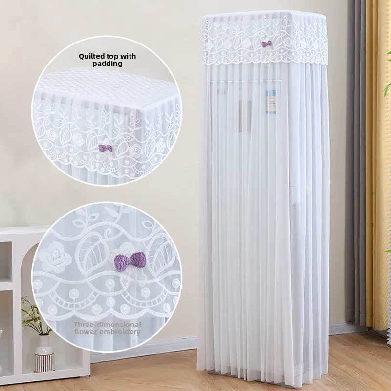 

Modern mat Sle Air Conditioner Dust Cover Vertical Cabinet pe Living Room Square New Model Air Conditioner Cover
