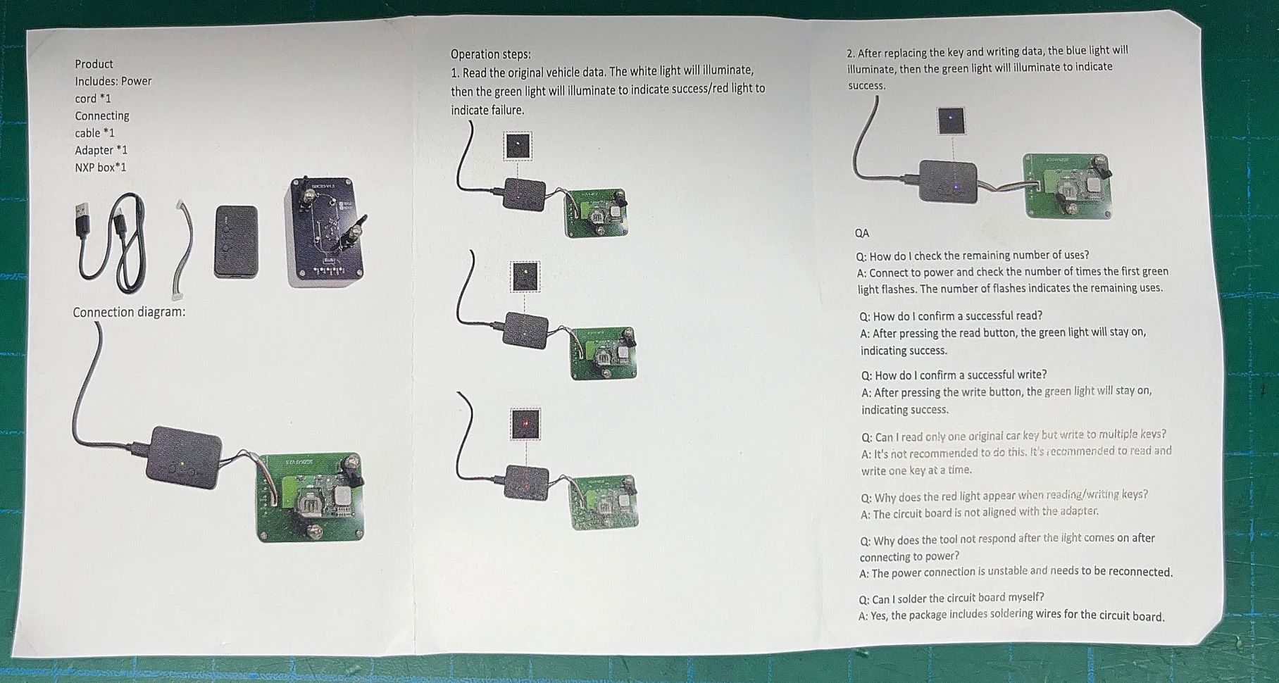 Super NXP Killer Tool für BDC3 für alle Marken NXP NCF29XX Chip-Schlüsselanhänger mit verschiedenen Adaptern - 4 Token verfügbar – Detail 2