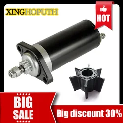 682-81800 6L2-81800 Motor de arranque e impulsor para 9.9EL 15ELH Yamaha Ouboard 1991-1998 682-81800-11-00 6L2-81800-11-00