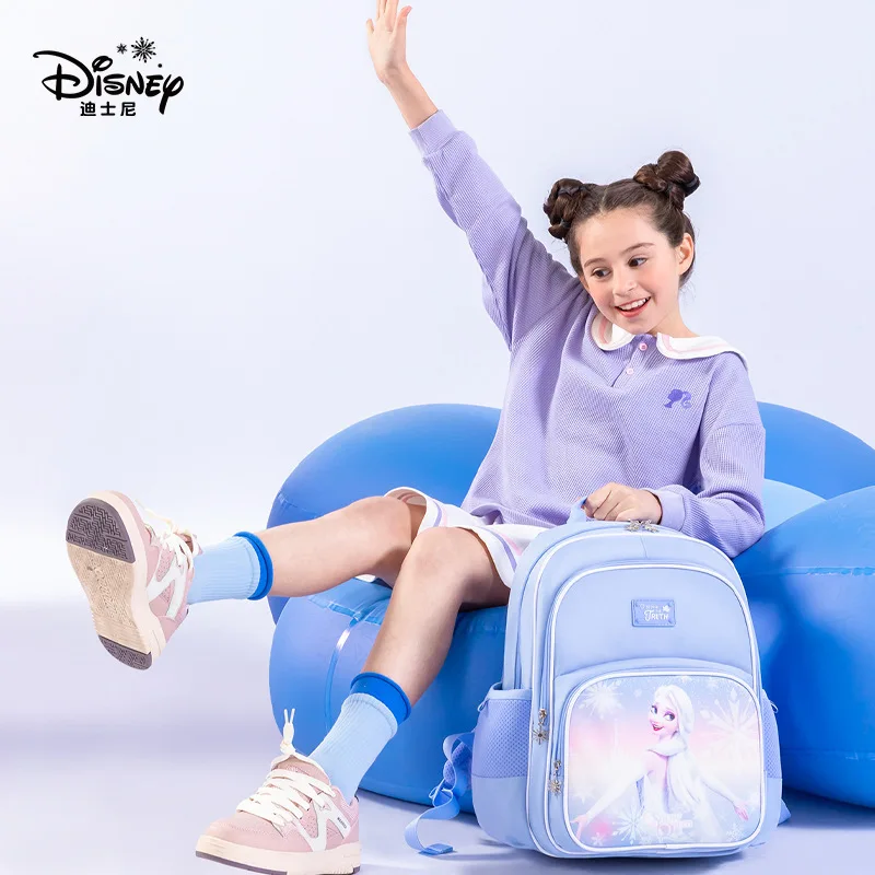 Disney Frozen Girl Boy School Bags Elsa Anna Spider Man Primary Student Shoulder Orthopedic Backpack Kids Gifts Mochilas